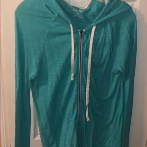 Women’s light weight American Eagle zip up